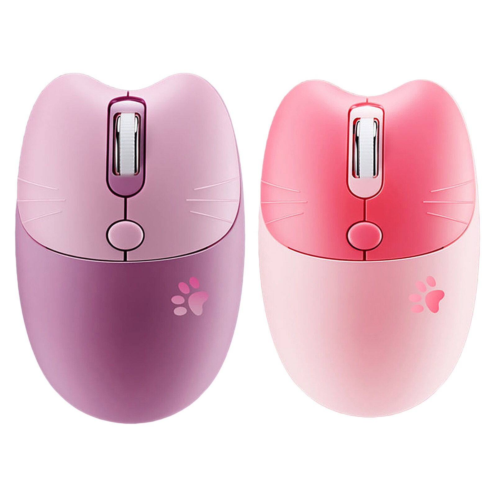 M3 Wireless Mouse Mute Ergonomic Anti-slip Quick Response 5 Buttons 2.4G Bluetooth-compatible Computer Office Mouse for Girls Wireless Mouse Ergonomic