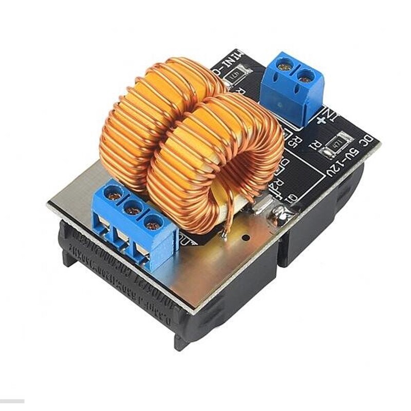 Bảng Cảm Ứng ZVS Mini 5-12V 120W Biên AP Phi Hôi Điều Khiển Nóng Tự Làm Nồi + Cuộn Dây Đánh Lửa