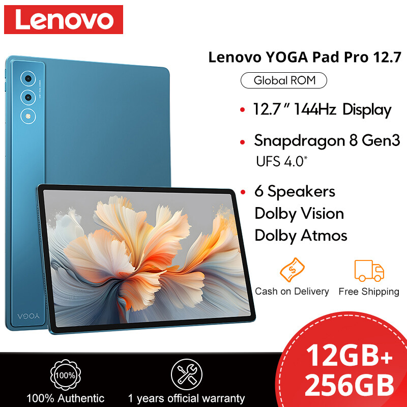 Lenovo YOGA Pad Pro 12.7” 144Hz Qualcomm Snapdragon 870 Tablet