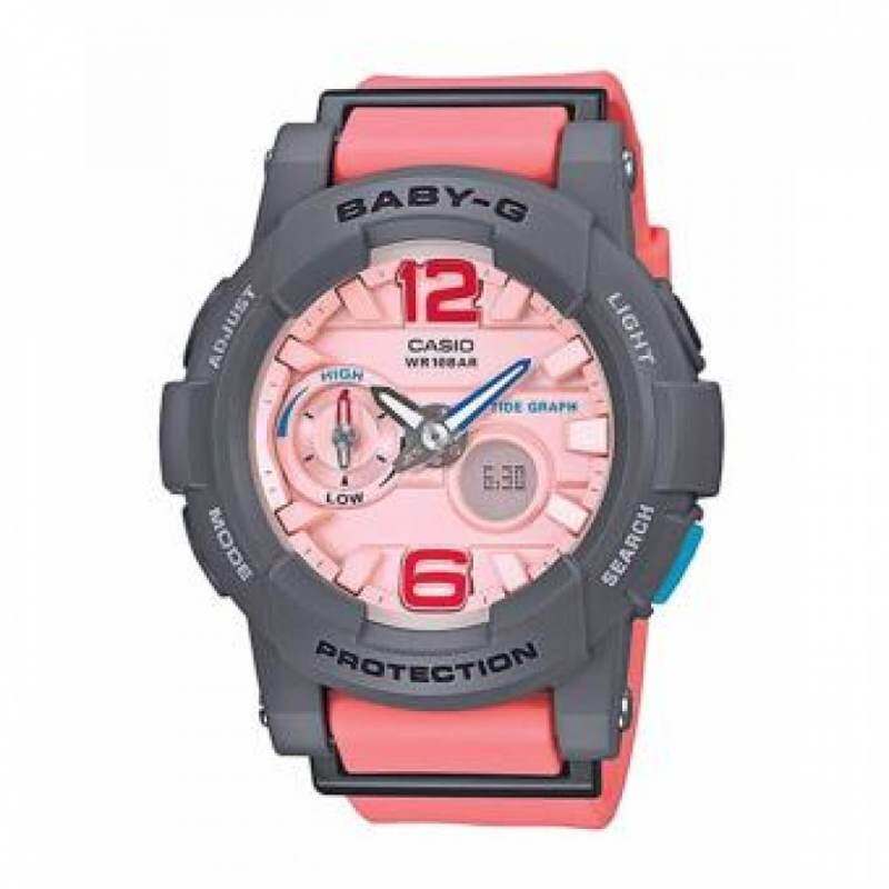 Special Promotion CASI0 BABY_G_BGA-185FS-2ADR Sport dual Watch For Women Malaysia