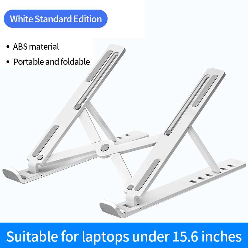 MC Laptop Stand Portable Tablet Holder Folding Mount Riser Portable Computer Laptop Bracket Laptop Holder