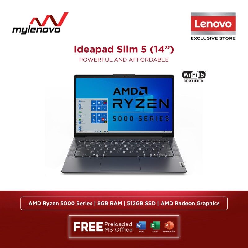 Lenovo IdeaPad 5 AMD Ryzen 7 5700U Ryzen 5 5500U 8GB 512GB SSD Malaysia