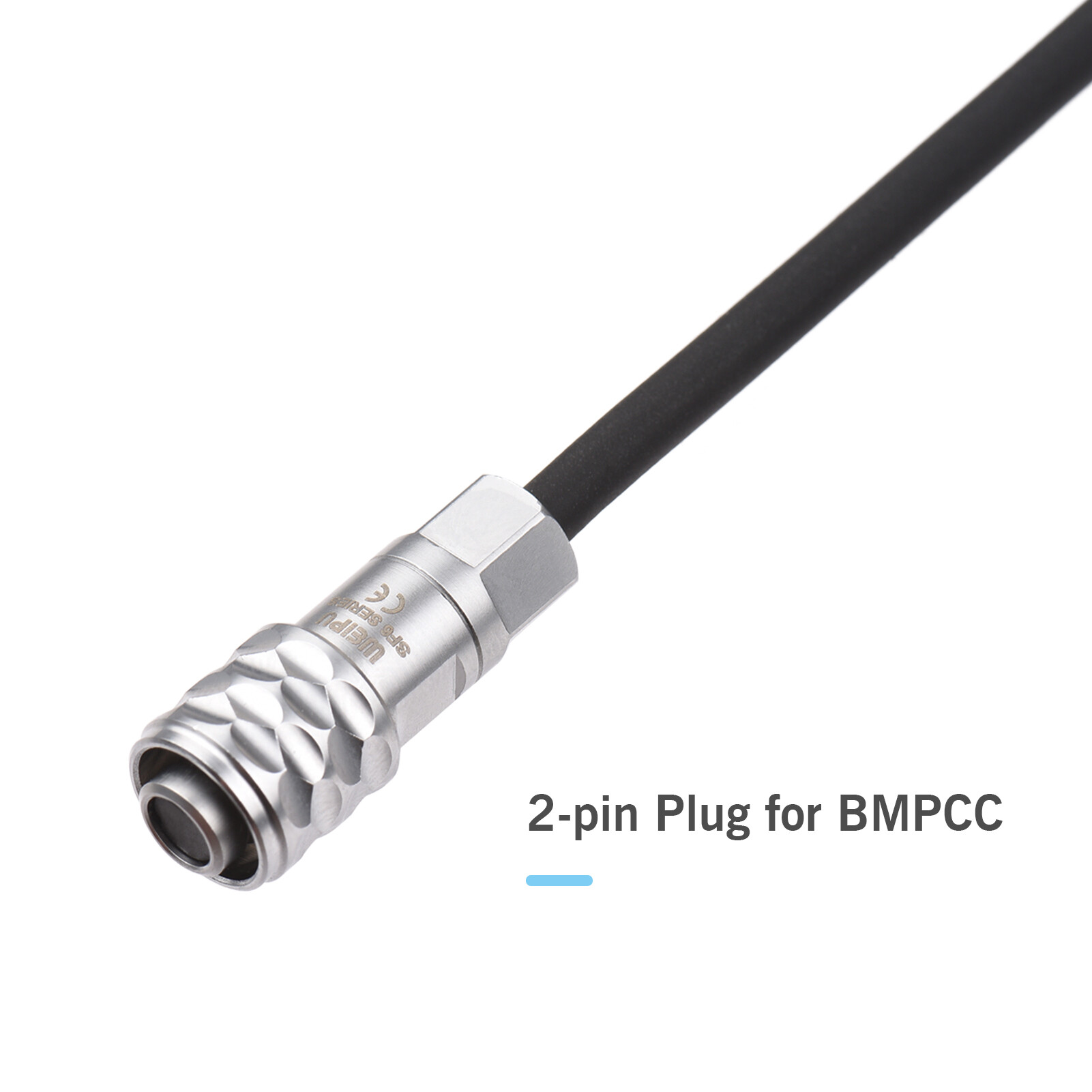 Andoer USB-C Cáp Điện Thay Thế, Dành Cho Máy Quay Phim Bỏ Túi Blackmagic Cáp Lò Xo BMPCC 4K/6K Sang USB Type-C