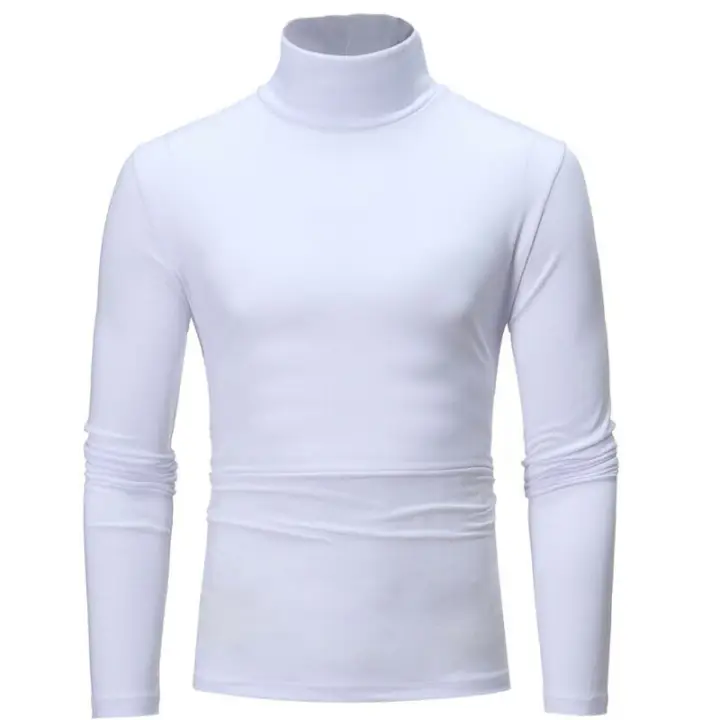 mens cotton turtleneck sweater