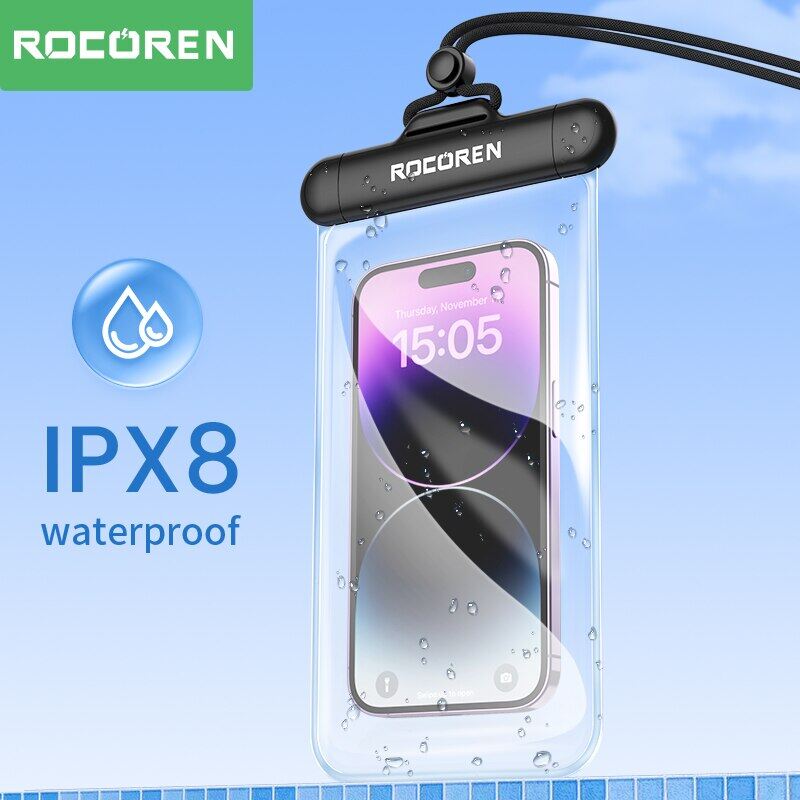 Rocoren Waterproof Phone Case for iPhone 14 13 12 Pro Samsung