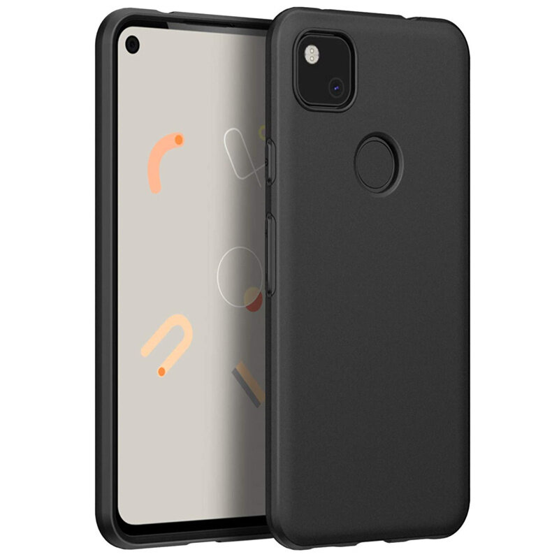 For Google Pixel 4a 5.81 inch Matte Finish Flexible TPU Back Cover Gel