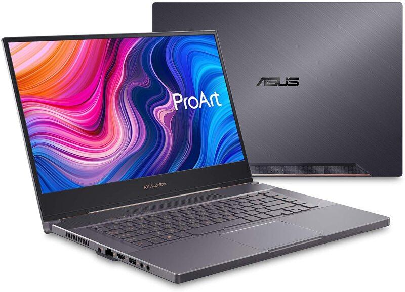 ASUS ProArt StudioBook Pro 15 Mobile Workstation Laptop, 15.6” UHD NanoEdge Bezel, Intel Core i7-9750H, 48GB DDR4, 2TB PCIe SSD, Nvidia Quadro RTX 5000, Windows 10 Pro, W500G5T-XS77, Star Grey Malaysia