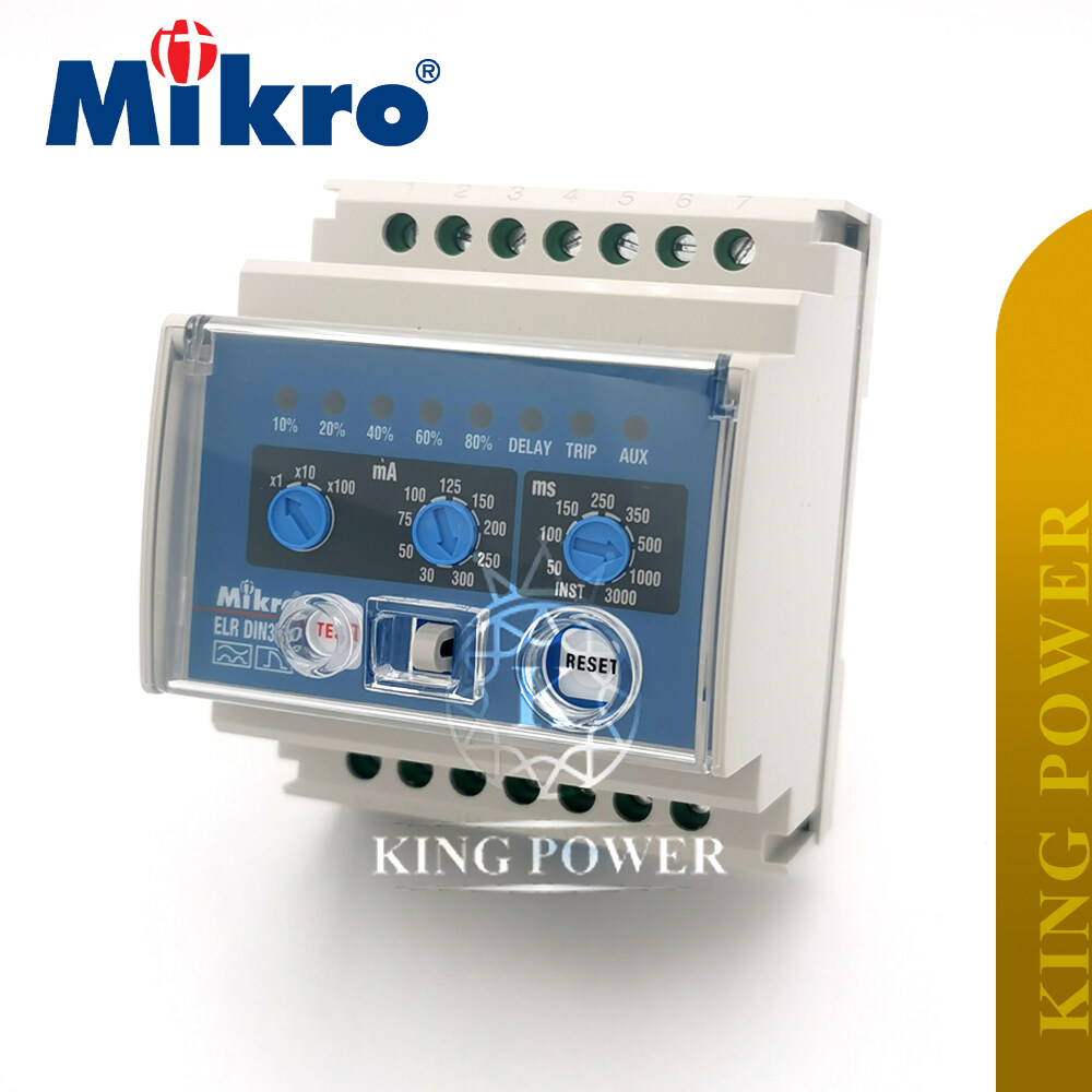 MIKRO DIN300 Earth leakage relay Lazada