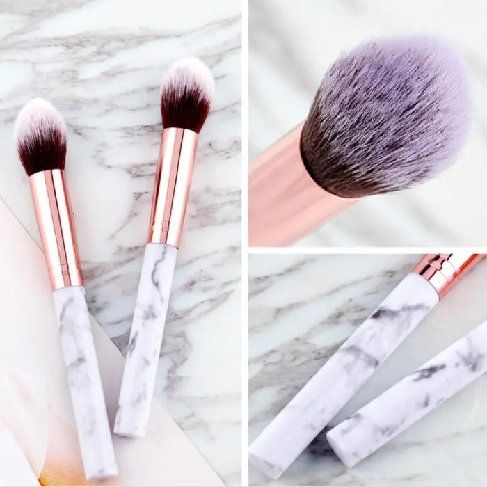 Cọ Đánh Dấu Cọ Má Hồng Cọ Đánh Phấn Lỏng Cọ Trang Điểm Đá Cẩm Thạch Mềm Mịn