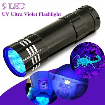 black light flashlight