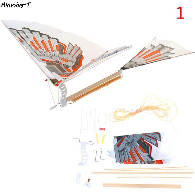 18Inches Eagle Carbon Fiber Imitate Birds Assembly Flapping Wing Flight DIY Model Aircraft Plane Toy