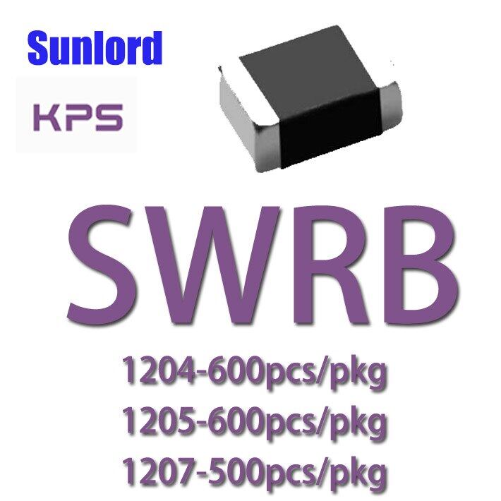 SWRB 1207S ลวดเย็บกระสอบ SMD Power Inductor โทรศัพท์3C 5G AI EMI Tele ทีวีวิดีโอเสียงคอมพิวเตอร์นำทาง VR AR LED