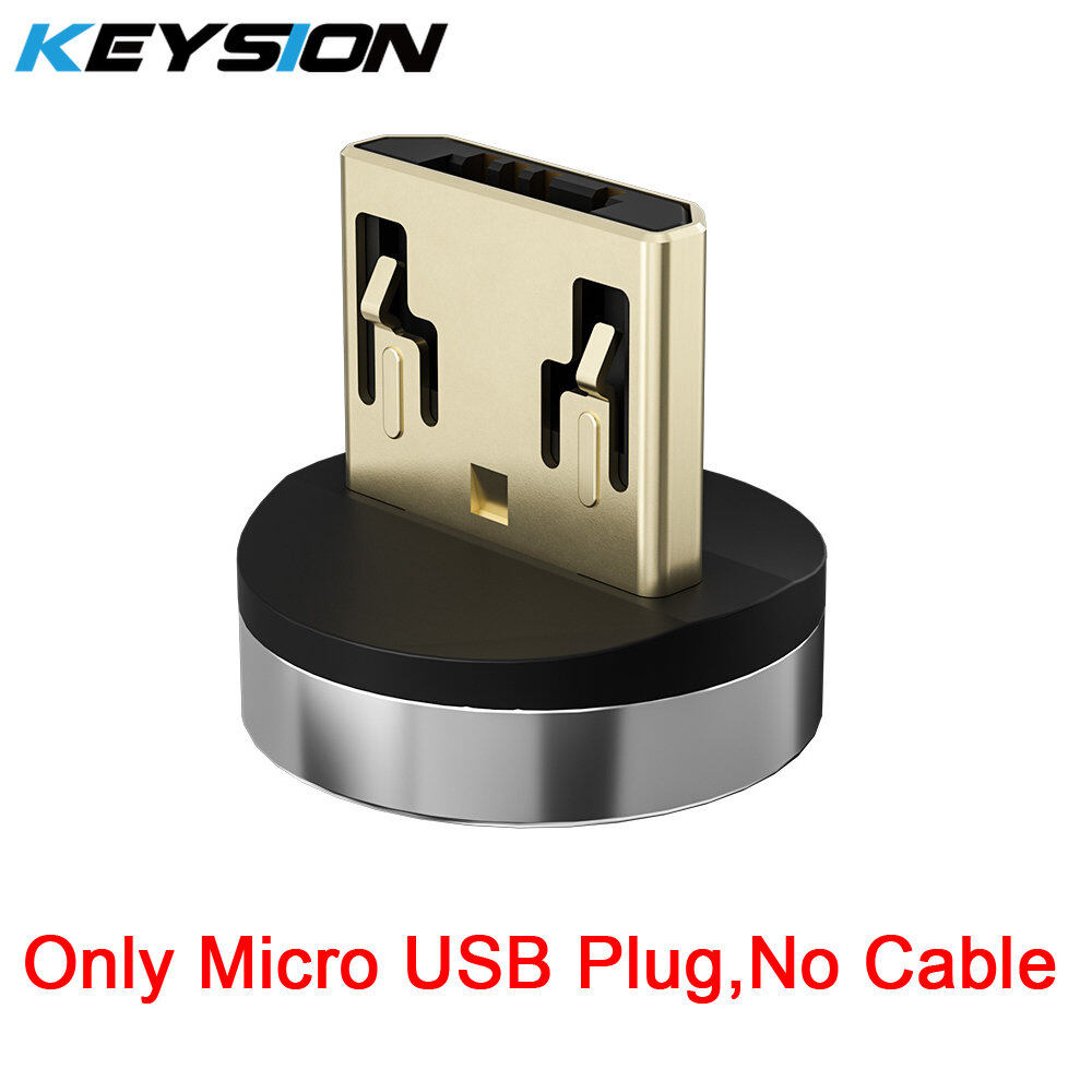 Keysion 540 rotate magnetic cable 5a fast charging micro usb type c cable for iphone xiaomi magnet phone charger data wire cord