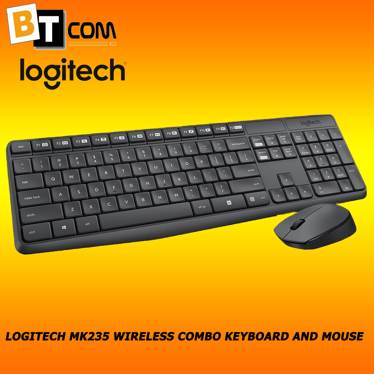 Logitech MK235 Wireless Combo Keyboard and Mouse 920007937 Lazada