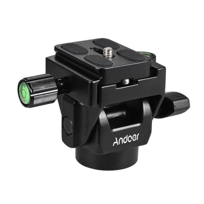 Andoer M-12 Monopod Tilt Head Panoramic Head Telephoto Bird Watching with Quick Release Plate