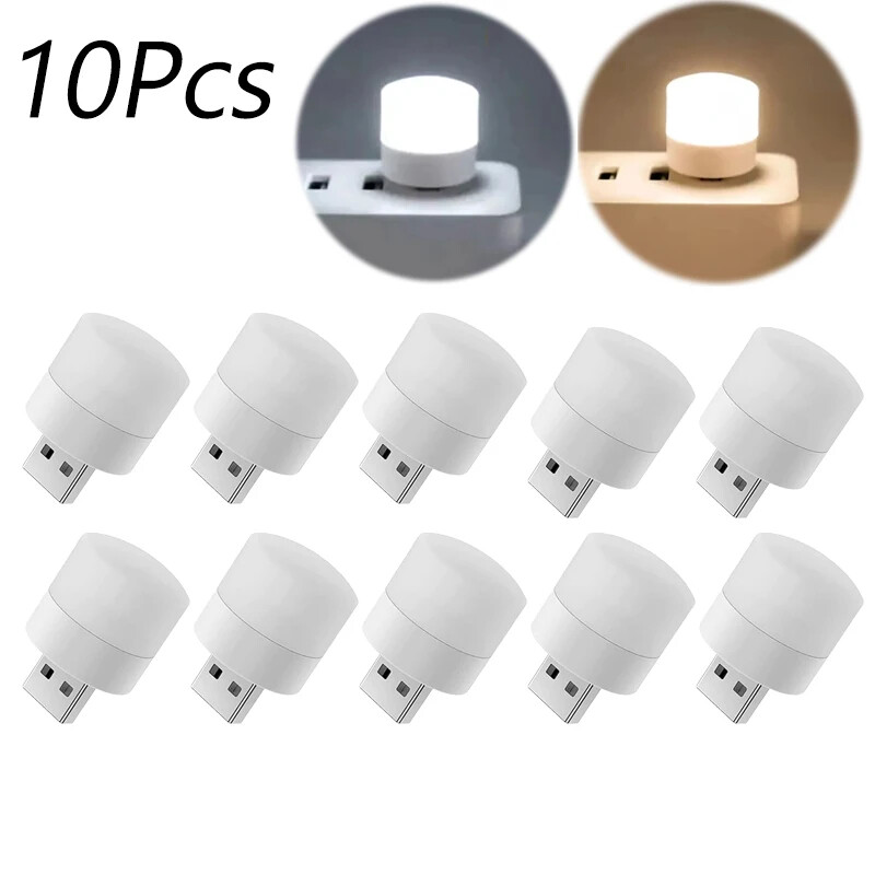 Đèn Ngủ Cắm USB Đèn LED Đọc Sách Bảo Vệ Mắt Tiện Dụng Đèn Phòng Tắm Phòng Ngủ