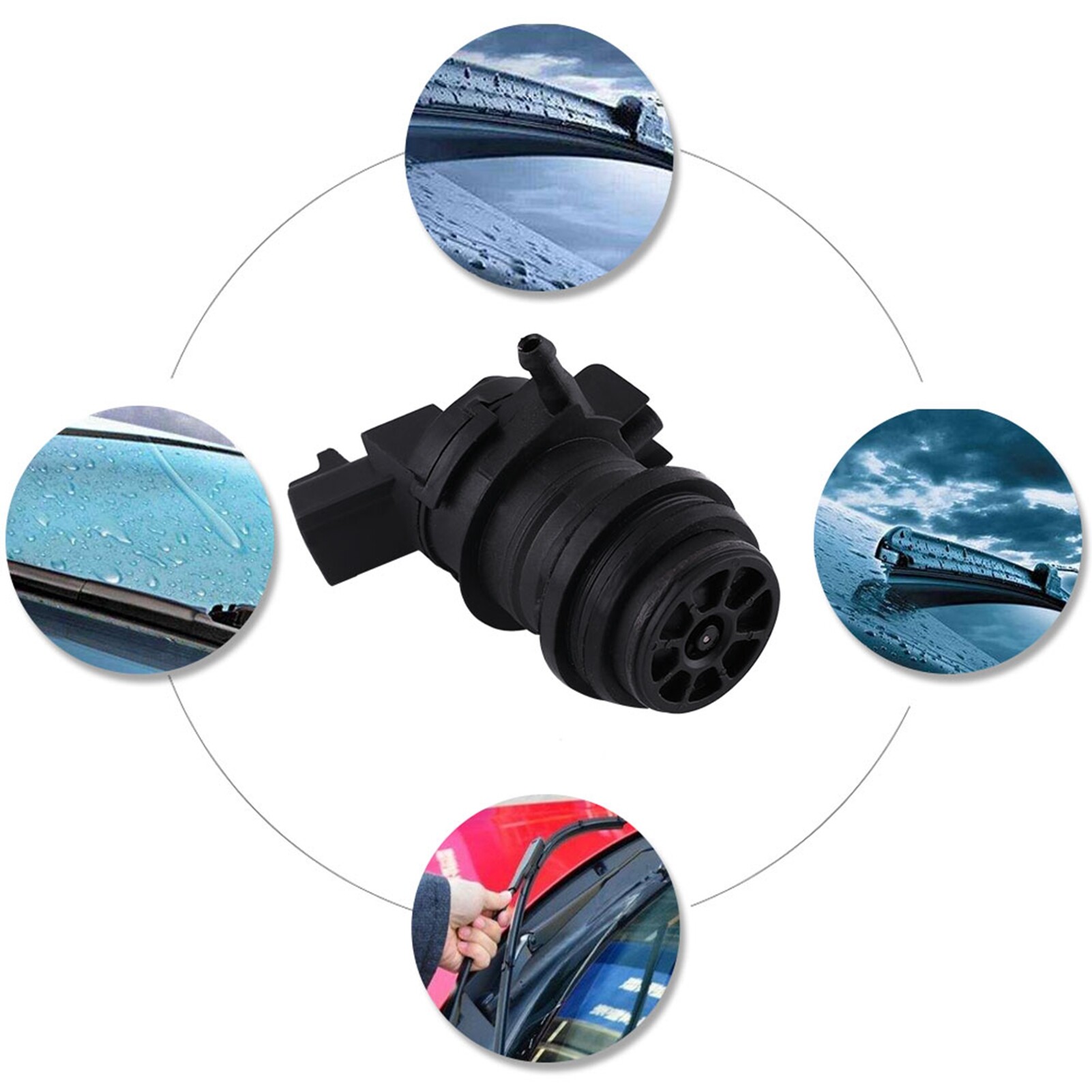 Washer Pump Car Windshield Windscreen Wiper Washer Motor Pump for Camry 4Runner