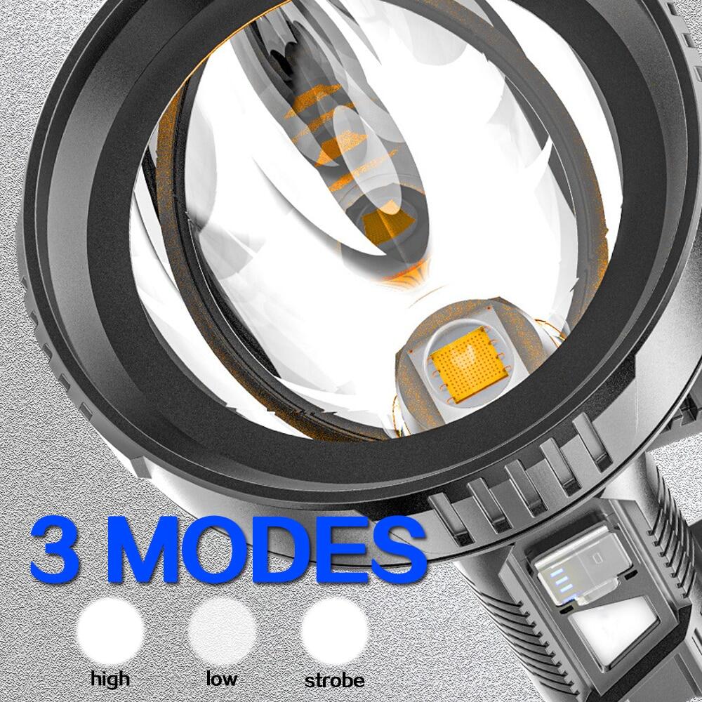 Siêu trafire ngọn đuốc đèn sạc led xml t6 sạc điện thoại có đèn led ánh sáng không thấm nước touchlight heavyduty đèn báo nguy gia đình mạnh mẽ đèn pin đèn câu cá ánh sáng mạnh đèn làm việc 60000lm đèn rọi di động ngoài trời tuần tra đèn pin