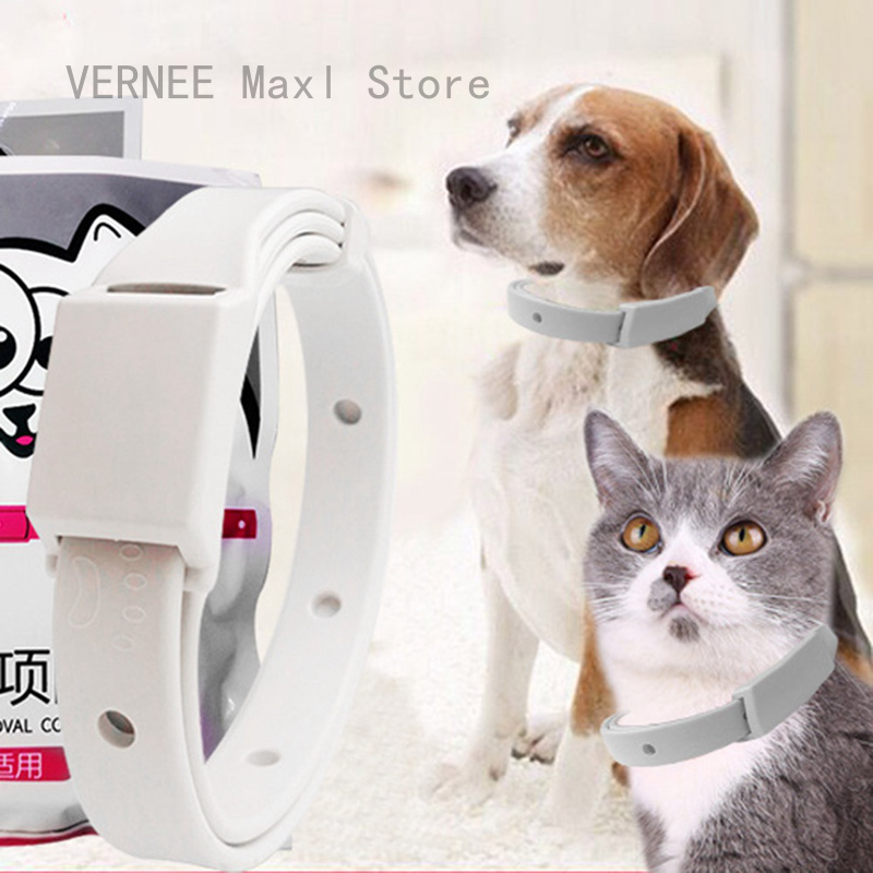 Họa Tiết Cún Cưng Dây Đeo Cổ Mèo Vòng Đeo Cổ Có Thể Điều Chỉnh Độ Dài Flea Và Tick Dụng Cụ Khử Mùi Đuổi Muỗi