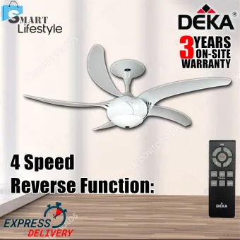 Deka A B S Polymer Design Ceiling Fan With Remote Control