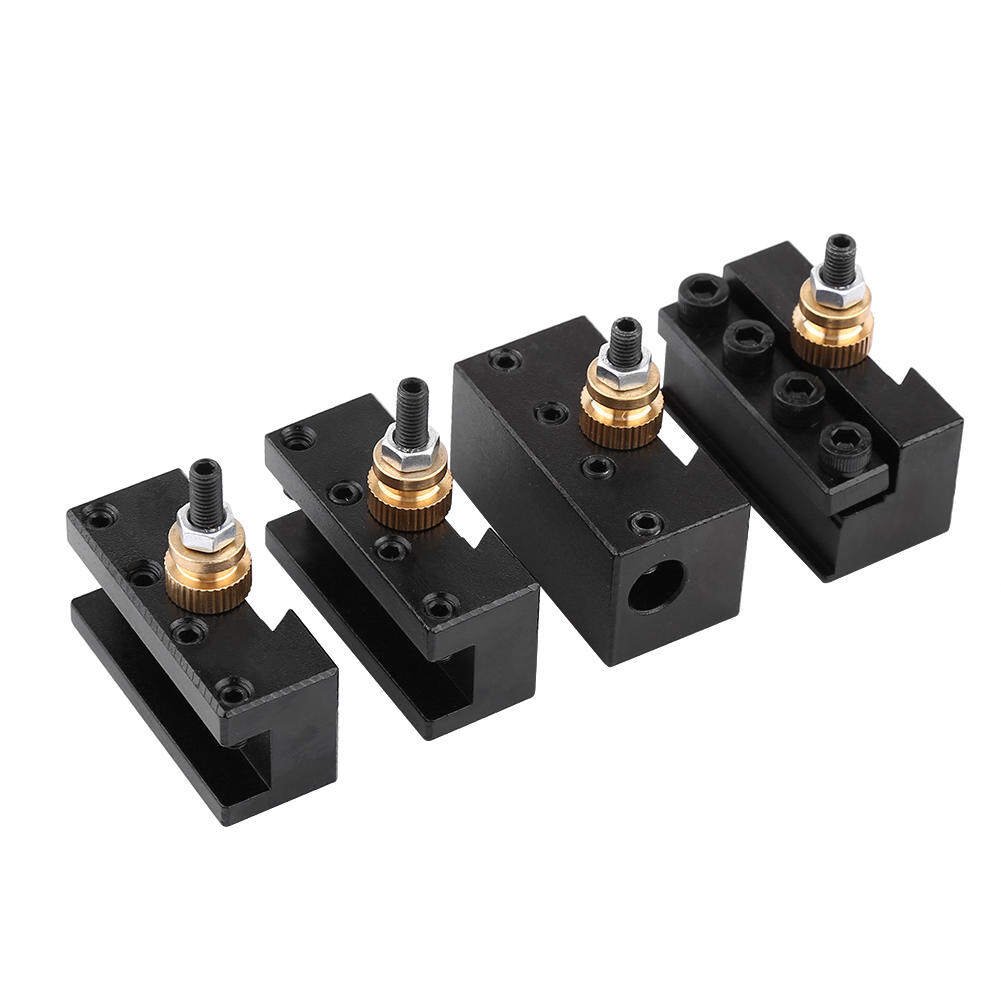 Xuelelile Bộ Dụng Cụ Tiện Mini Thay Đổi Nhanh Bằng Hợp Kim Nhôm Bộ Giữ Và Giữ Dụng Cụ Sau Máy Tiện