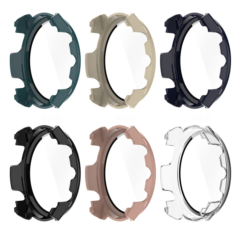 Protective Case Cover For Garmin Forerunner965 Smartwatch Bracelet Dial Case Anti-scratch Shockproof Protector PC Shell