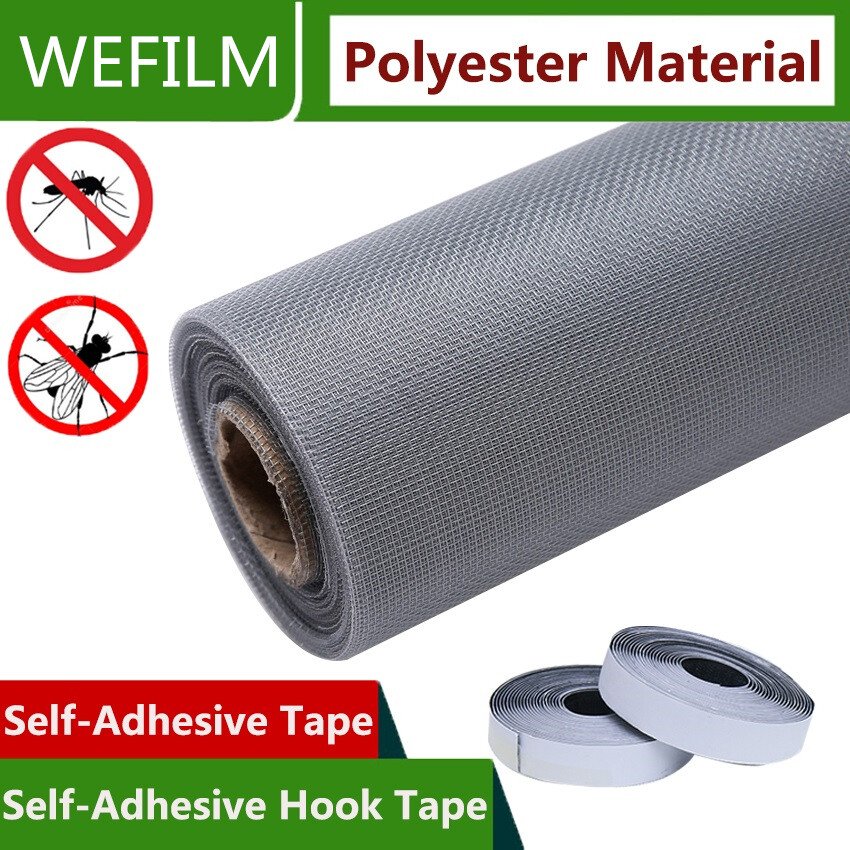 Mosquito Net DIY SelfAdhesive Window Screening Adjustable AntiInsect