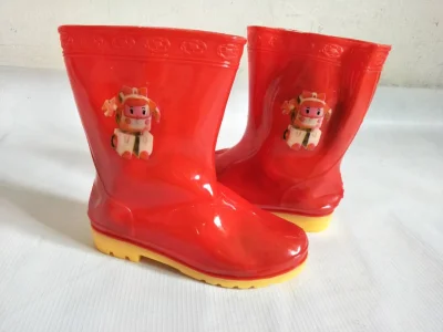 Kids Rain boots /Kasut Getah Kanak -kanak#Red