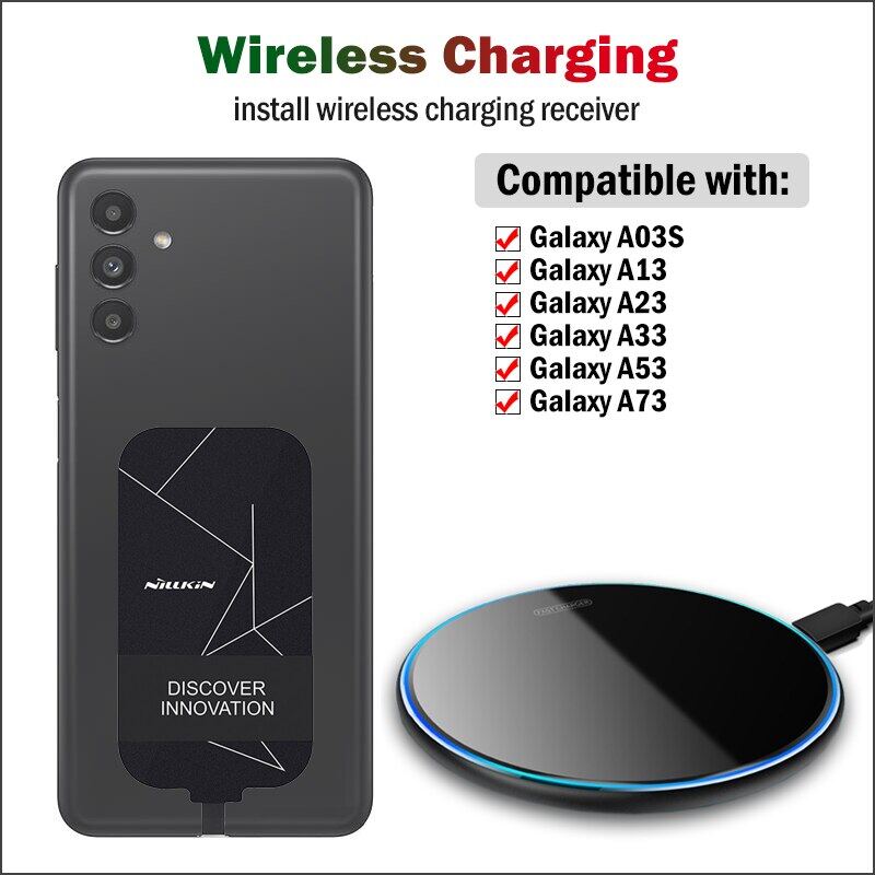 galaxy a03s wireless charging