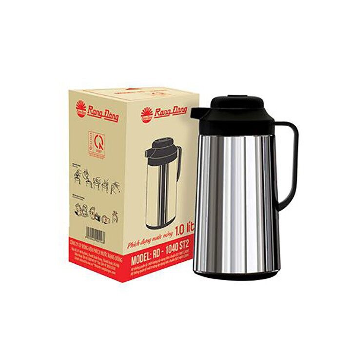 Bình thủy rạng đông inox 1 lít