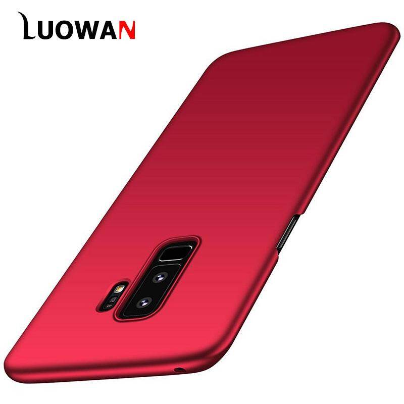 LUWOAN Galaxy S9 Plus Case Slim Fit Anti-Slip Hard Plastic Anti-Scratch Resistant Cover For Samsung Galaxy S9 Plus