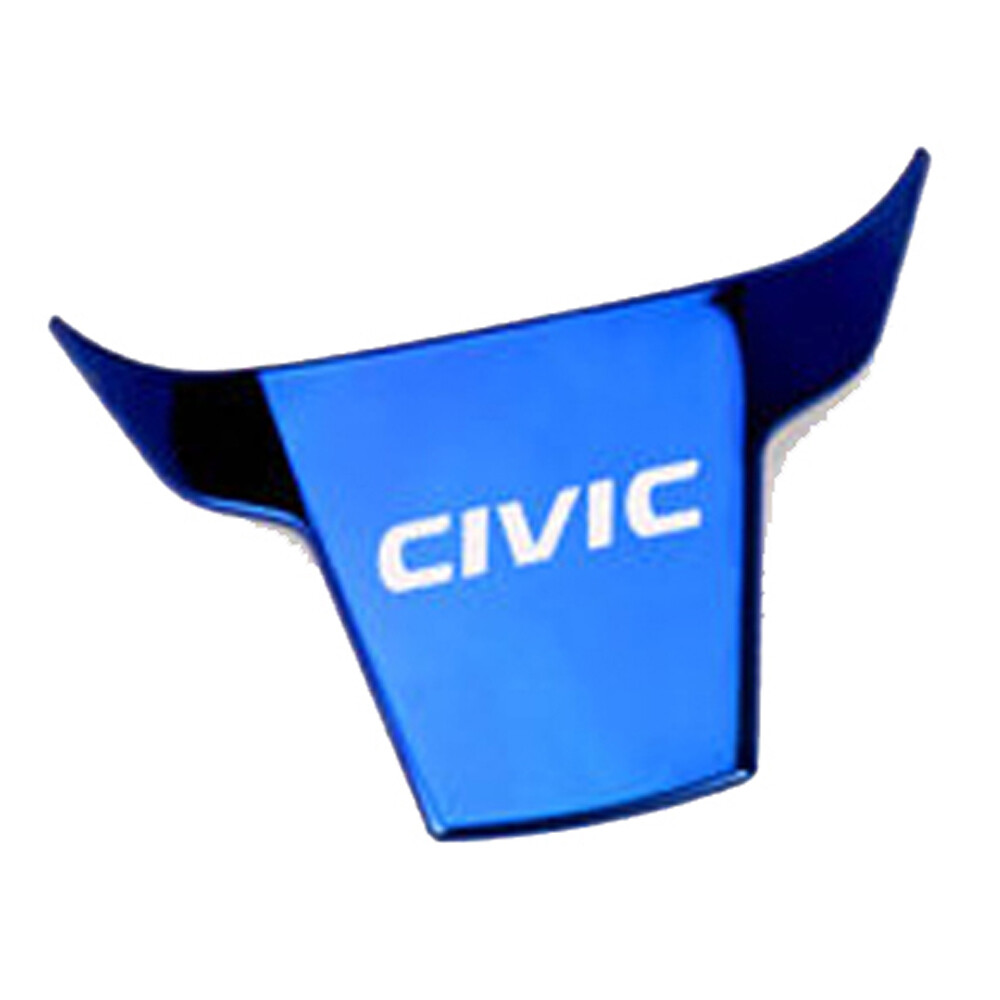 Interior accessories car steering wheel trim decal sequin sticker for honda civic 2016 2017 2018 2019 2020 2021