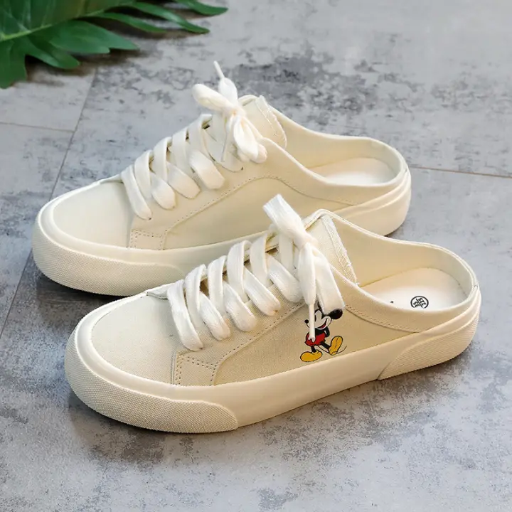 black and white canvas shoes ladies