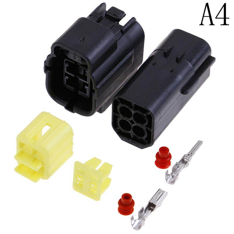 zhoutt 1 set 1/2/3/4/6/8/10/12 Pin Way Waterproof Wire Connector Plug Car connectors
