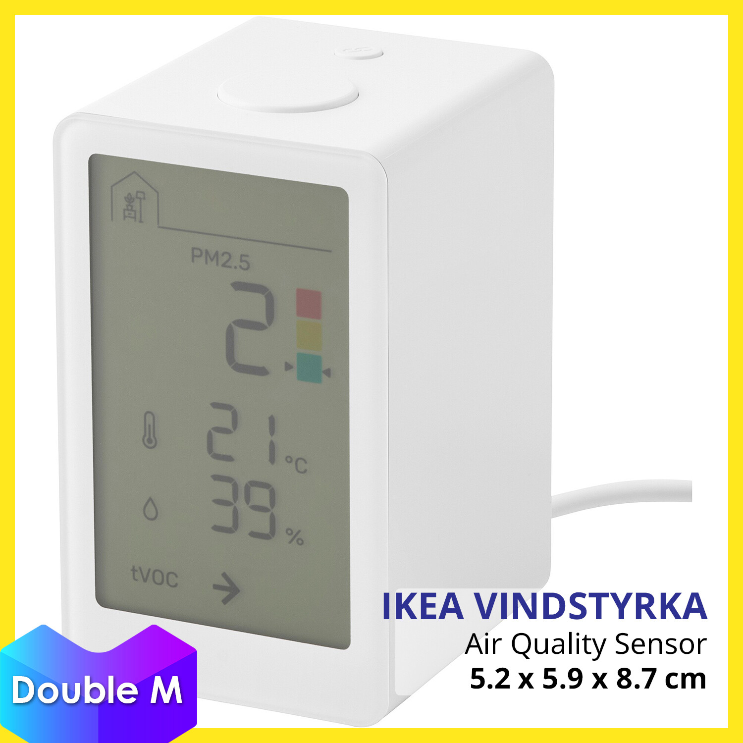 IKEA VINDSTYRKA Smart Air Quality Sensor Setup And Review, 43 OFF