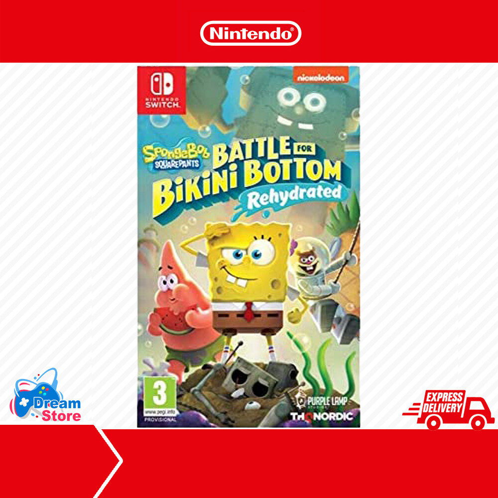 spongebob squarepants nintendo switch