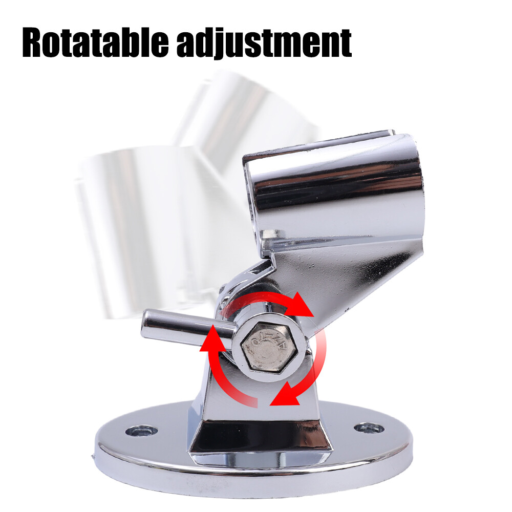 Adjustable Shower Head Bracket Base Bathroom Universal Wall Mounted Shower Head Holder Handheld Sprayer Fixed Base Support