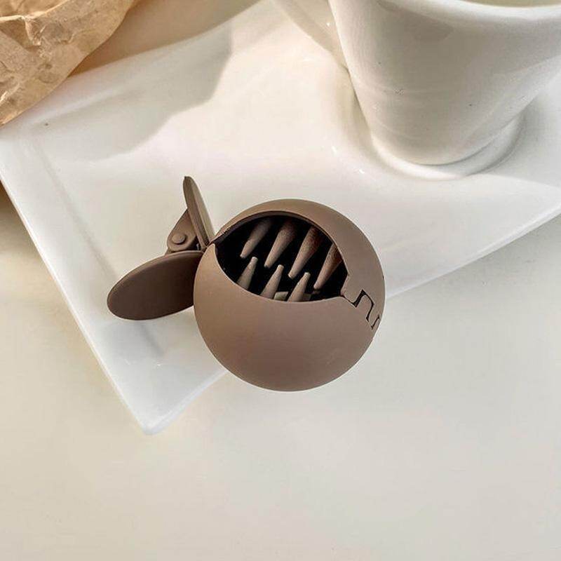 Simple Women Hair Claws Crab Clamps Round grab clip high ponytail fixed hairpin female Headwear Hair Styling Tool accessories