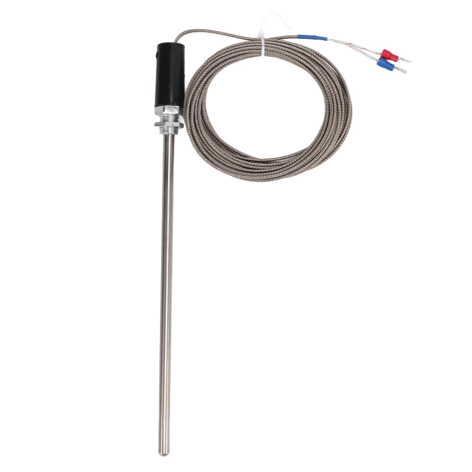 M12 Probe Type Thermocouple K Type Stainless Steel Temperature Sensor Temperature Probe 5M