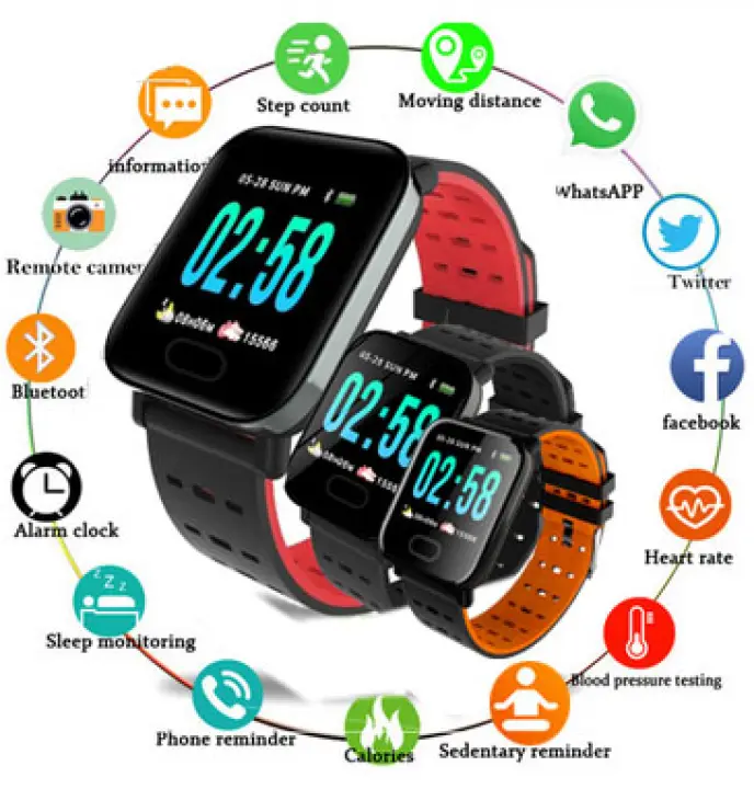 smartwatch bracelet a6