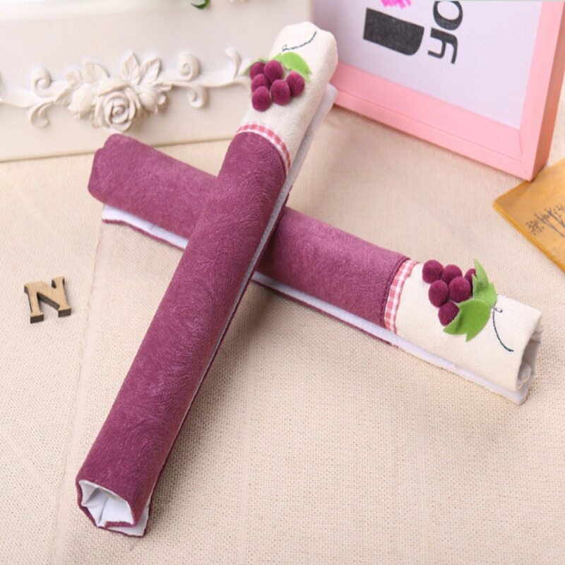 Refrigerator Handle Covers Kitchen Appliance Fridge Microwave Oven Covering