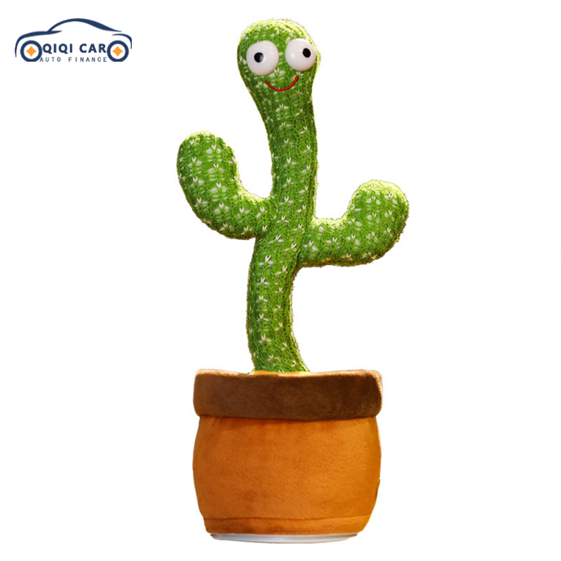 Dancing Cactus Toys Plush Singing Cactus Toy Home Decoration Children Playing Toy