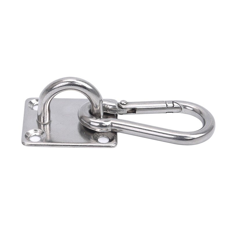 2 Bộ Móc Treo Trần Treo Tường Hình Chữ U Móc Võng Đa Năng Chịu Lực Cao Bằng Thép Không Gỉ Đế Kim Loại
