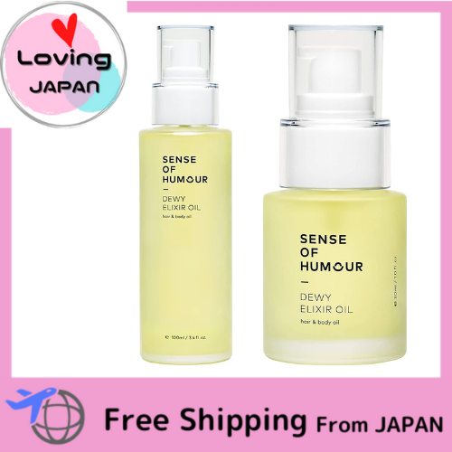 SENSE OF HUMOUR Dewey Elixir Oil Hair Oil 100ml 30ml Damaged Hair
