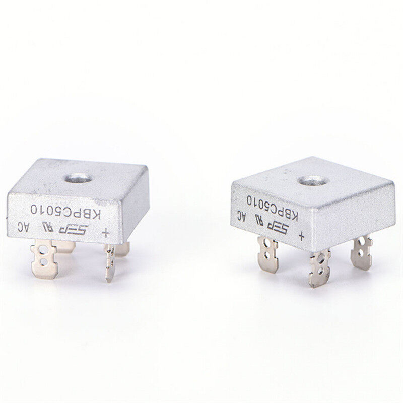 Ruing 50A 1000V Metal Case Single Phases Diode Bridge Rectifier KBPC5010