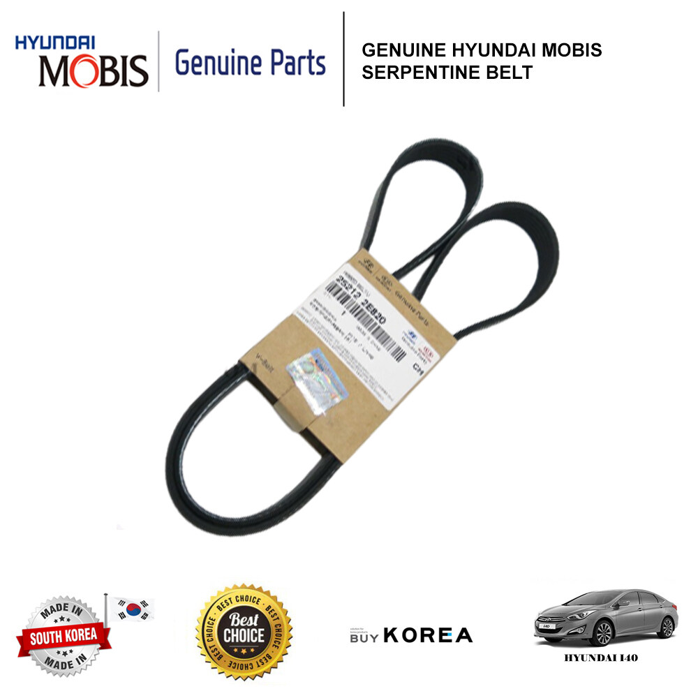 (IF-3) Hyundai I40 Genuine Hyundai Mobis Serpentine Belt (25212-2E820 ...