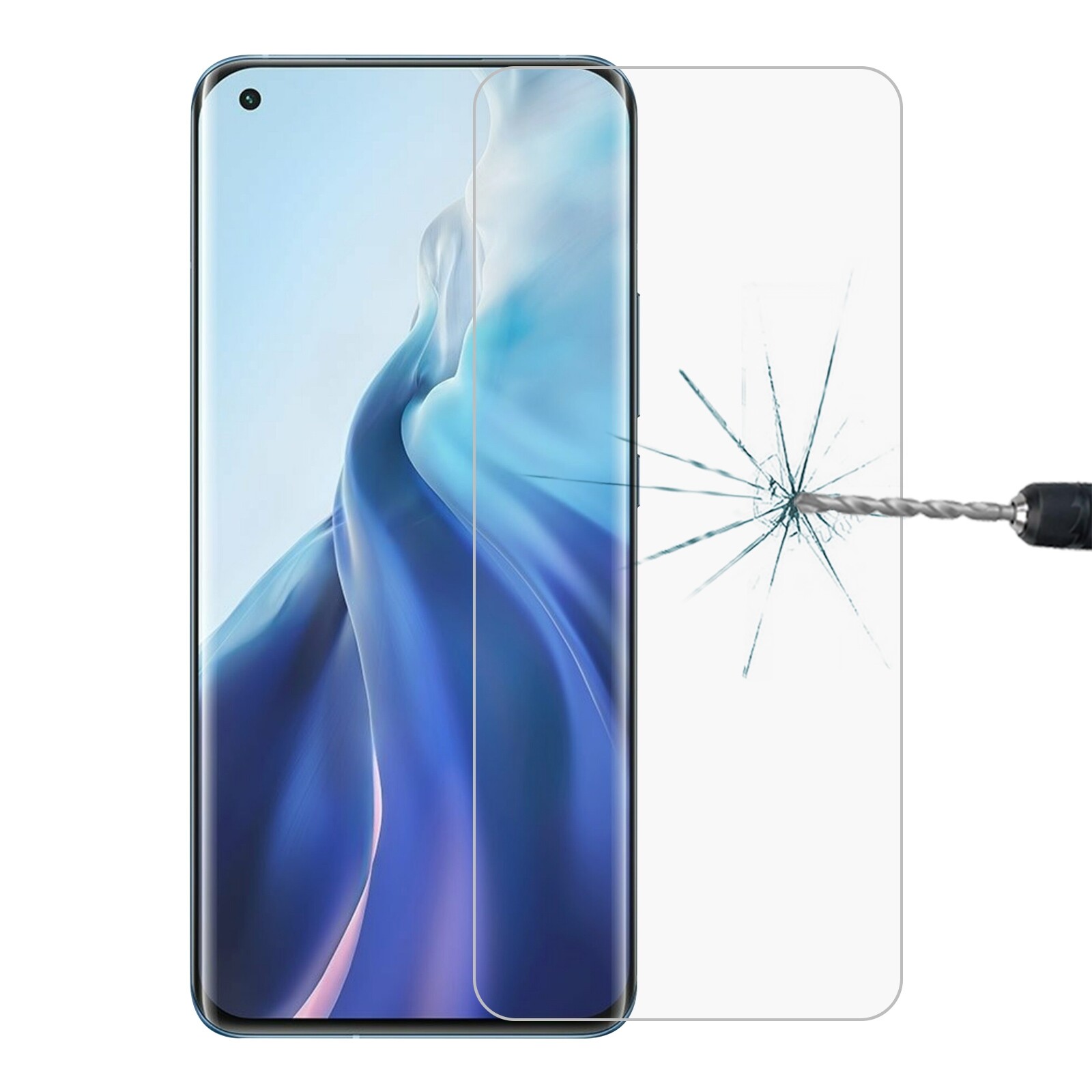 0.26mm 9h 2.5d tempered glass film for xiaomi mi 12