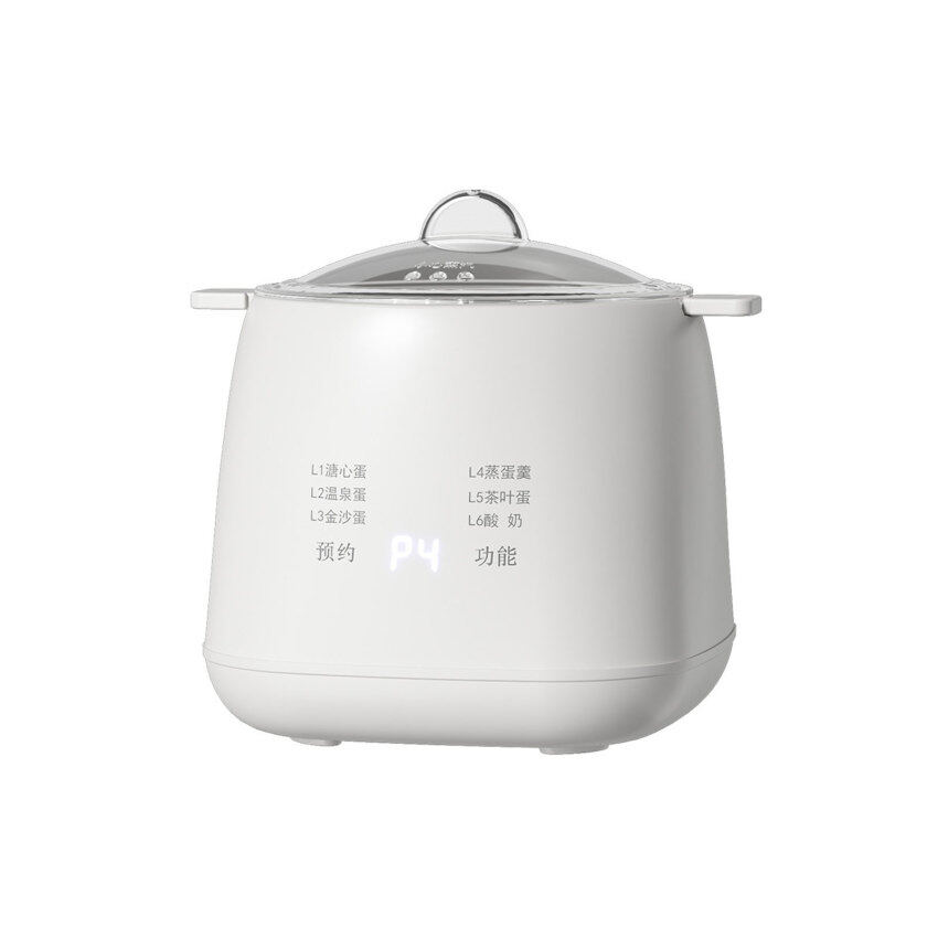 Nồi trứng thông minh 220V hoàn toàn tự động Bánh Ngô hấp Đun sôi máy làm bữa sáng đặt phòng đa chức năng luộc mềm trứng nồi