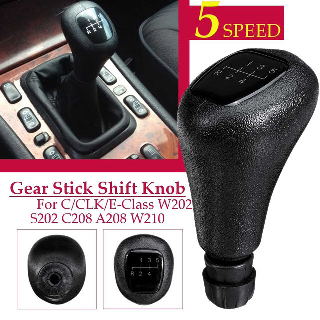 5 Speed Manual เกียร์หนังหัวกระปุกเกียร์สำหรับ Mercedes Benz C Class W202ซีแอลเคคลาส W208 E Class W210