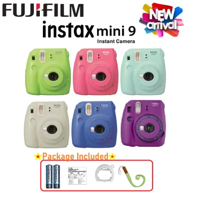 FUJIFILM INSTAX Mini 9 Instant Film Camera (Ready Stock)